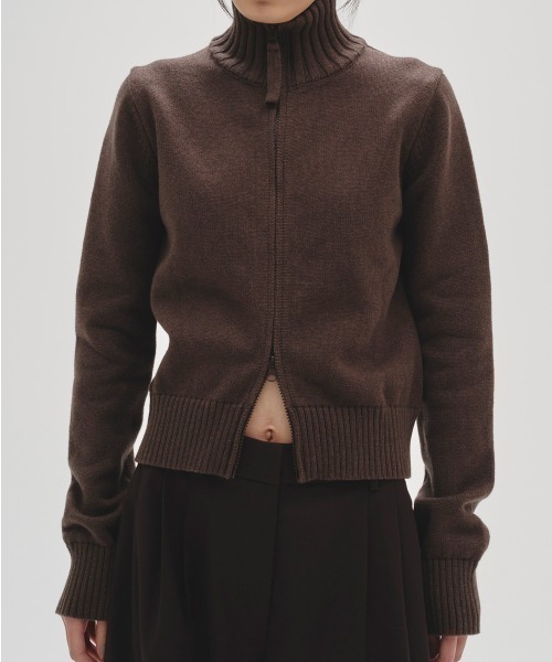 トップス Compact Zip Knit TODAYFUL Compact Zip Knit（ニット/セーター）｜TODAYFUL（トゥデイフル