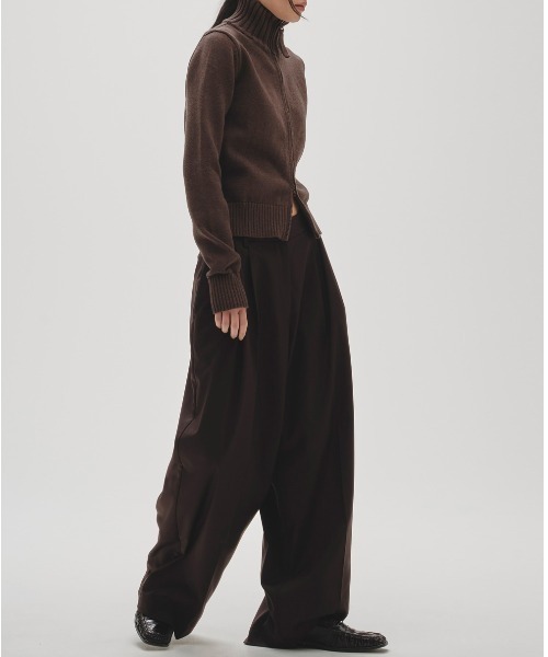 トップス TODAYFUL 25AW Compact Zip Knit TODAYFUL (トゥデイフル