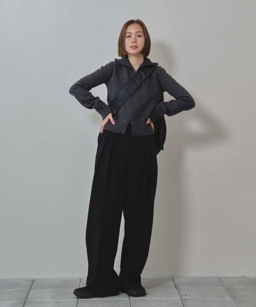 Compact Zip Knit（ニット/セーター）｜TODAYFUL（トゥデイフル）の