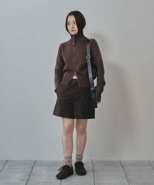 Compact Zip Knit（ニット/セーター）｜TODAYFUL（トゥデイフル）の