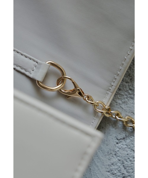 リボンモチーフクラッチバッグ ショルダー 結婚式 二次会 成人式