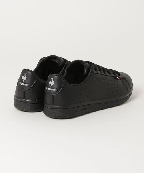 le coq sportif（ルコックスポルティフ）の「ラ ローラン ECL R  /  LA ROLAND ECL R（スニーカー・メンズ・ブラック・23.5cm/24.0cm/24.5cm/25.0cm/25.5cm/26.0cm/26.5cm/27.0cm/27.5cm/28.0cm/28.5cm/22.5cm/23.0cm）」の2枚目の写真