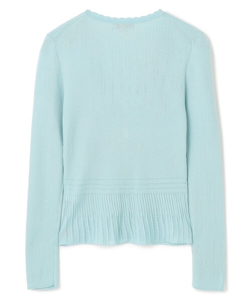 TOCCA(トッカ)の「EYELET AJISAI CARDIGAN カーディガン(カーディガン/ボレロ・レディース・アイボリー系/ブラック系/ブルー系/ピンク系・SMALL/MEDIUM)」の22枚目の写真
