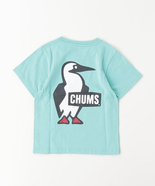 CHUMS(チャムス)の「【CHUMS】 Kids Booby Logo T-Shirt キッズ ブービー ロゴ ティーシャツ(Tシャツ/カットソー・キッズ・ピンク/ミント/ネイビー/ホワイト/パープル/ベージュ/クリーム/グレー系その他/ブラック/グリーン/ブラック×ホワイト/ホワイト系その他/グリーン系その他・X-LARGE/LARGE/MEDIUM)」の18枚目の写真