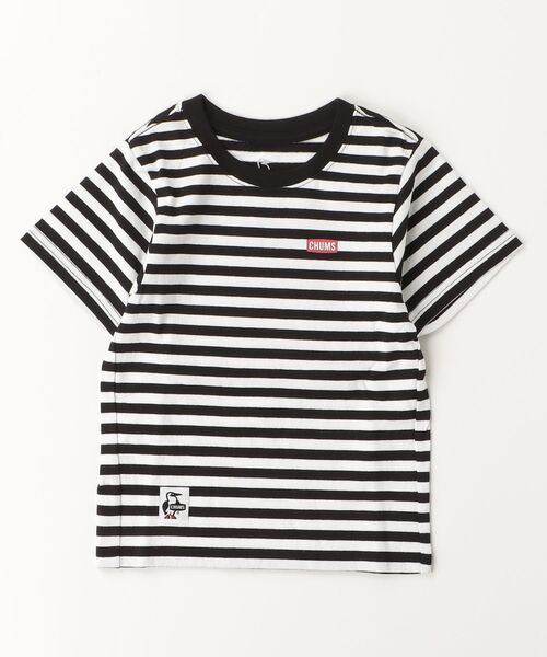 CHUMS(チャムス)の「【CHUMS】 Kids Booby Logo T-Shirt キッズ ブービー ロゴ ティーシャツ(Tシャツ/カットソー・キッズ・ピンク/ミント/ネイビー/ホワイト/パープル/ベージュ/クリーム/グレー系その他/ブラック/グリーン/ブラック×ホワイト/ホワイト系その他/グリーン系その他・X-LARGE/LARGE/MEDIUM)」の21枚目の写真