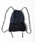 kutir（クティール）の「NYLON DRAW CORD NAPSACK/ナイロンドローコードナップサック（バックパック/リュック・FREE）」
