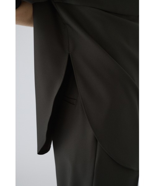 RIM.ARK(リムアーク)の「Gabardine flap SH ギャバジンフラップシャツ(シャツ/ブラウス・レディース・ネイビー/マルチ/ダークグリーン・FREE)」の19枚目の写真