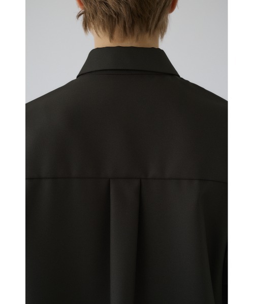 RIM.ARK(リムアーク)の「Gabardine flap SH ギャバジンフラップシャツ(シャツ/ブラウス・レディース・ネイビー/マルチ/ダークグリーン・FREE)」の15枚目の写真