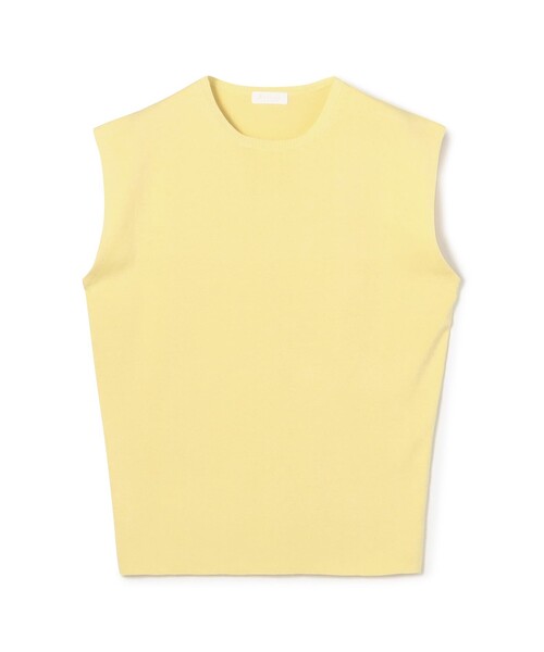 BALLSEY(ボールジィ)の「ハイゲージコットン ノースリーブプルオーバー(ニット/セーター・レディース・ライトピンク/ホワイト/ダークグレー/パープル/ネイビー/ライトイエロー・S)」の5枚目の写真