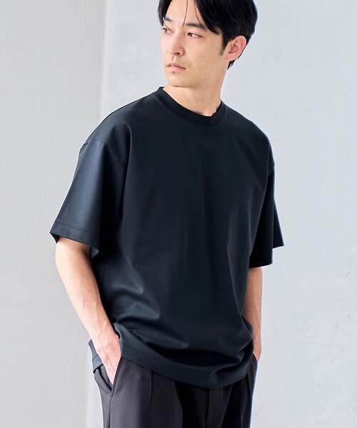 RONEL(ロネル)の「【RONEL】ポンチ刺繍Tシャツ(Tシャツ/カットソー・メンズ・ブラック/ネイビー/ホワイト・S/M/L/XL)」の2枚目の写真