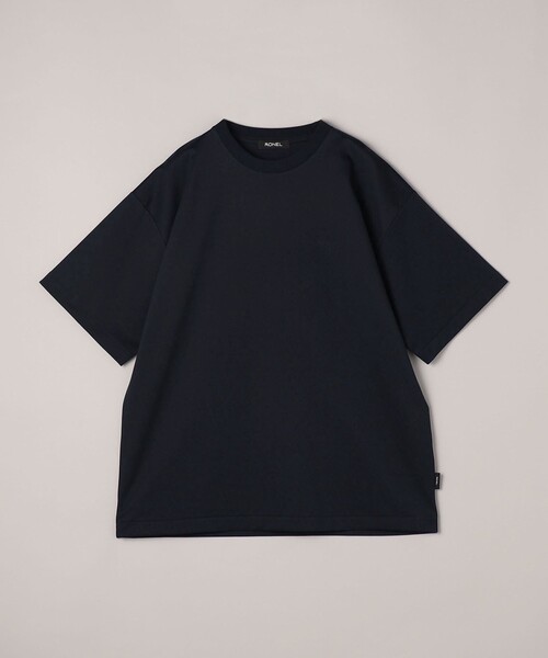 RONEL(ロネル)の「【RONEL】ポンチ刺繍Tシャツ(Tシャツ/カットソー・メンズ・ブラック/ネイビー/ホワイト・S/M/L/XL)」の5枚目の写真