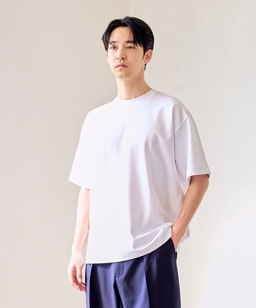 RONEL(ロネル)の「【RONEL】ポンチ刺繍Tシャツ(Tシャツ/カットソー・メンズ・ブラック/ネイビー/ホワイト・S/M/L/XL)」の7枚目の写真