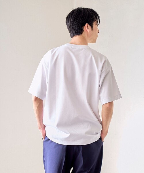 RONEL(ロネル)の「【RONEL】ポンチ刺繍Tシャツ(Tシャツ/カットソー・メンズ・ブラック/ネイビー/ホワイト・S/M/L/XL)」の9枚目の写真