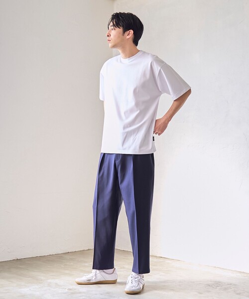 RONEL(ロネル)の「【RONEL】ポンチ刺繍Tシャツ(Tシャツ/カットソー・メンズ・ブラック/ネイビー/ホワイト・S/M/L/XL)」の10枚目の写真