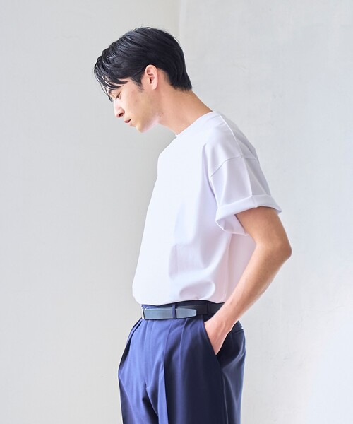RONEL(ロネル)の「【RONEL】ポンチ刺繍Tシャツ(Tシャツ/カットソー・メンズ・ブラック/ネイビー/ホワイト・S/M/L/XL)」の15枚目の写真