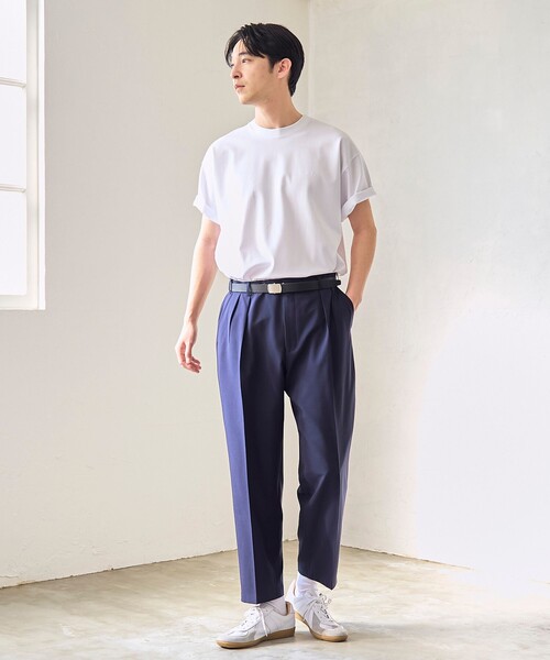 RONEL(ロネル)の「【RONEL】ポンチ刺繍Tシャツ(Tシャツ/カットソー・メンズ・ブラック/ネイビー/ホワイト・S/M/L/XL)」の17枚目の写真