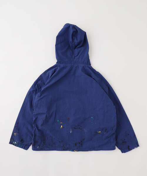 JOURNAL STANDARD(ジャーナルスタンダード)の「Gurank / グランク 別注 Paint Work smock(ブルゾン・メンズ・カーキ/ホワイト/ブルー系その他・MEDIUM/LARGE)」の4枚目の写真