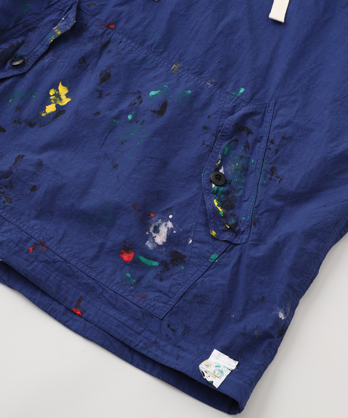 セール】Gurank / グランク 別注 Paint Work smock（ブルゾン