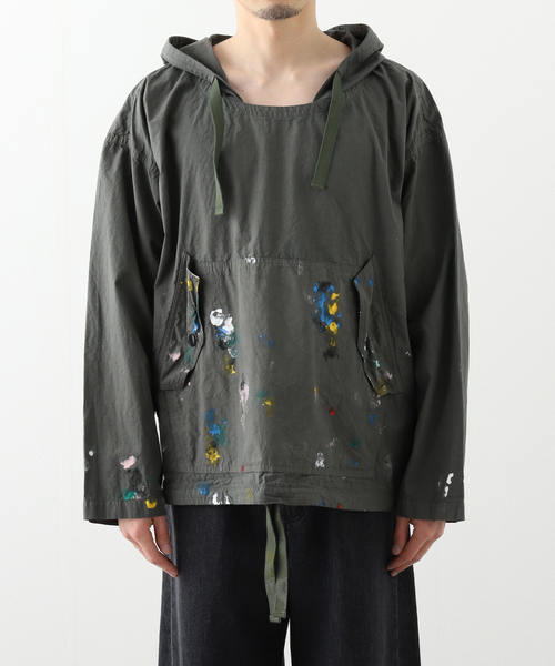 Gurank Work smock グランク ワークスモッグ セール】Gurank / グランク 別注 Paint Work smock（ブルゾン