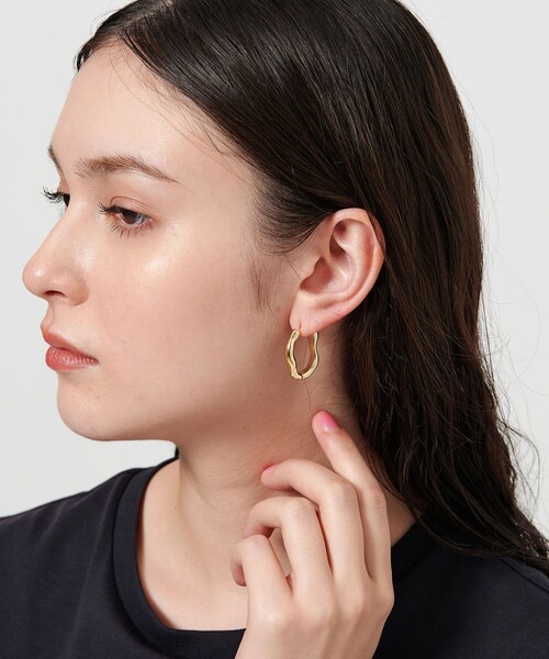 UNITED ARROWS｜ピアス LAPUIS＞Coil Heart ピアス （ピアス・イヤリング