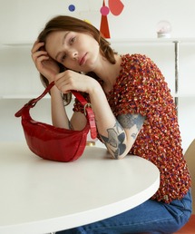 double quotes（ダブルクオーツ）の「「double quotes/ダブルクオーツ」クロワッサンバッグ #1（ショルダーバッグ）」