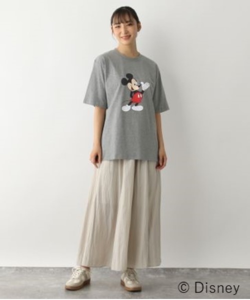 FOUND GOOD(ファウンドグッド)の「<ミッキーマウス> Tシャツ(Tシャツ/カットソー・メンズ・グレー系8/グレー系5/ホワイト系5・S/M/L)」の14枚目の写真