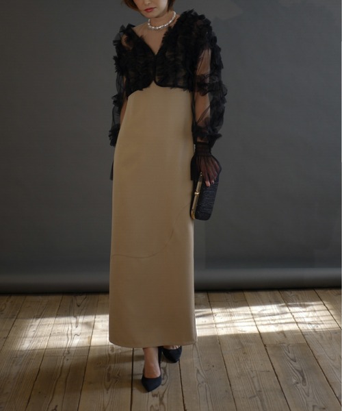 スーツ・フォーマル・ドレス 2way tule bolero dress My shawty 2way tule bolero dress（ドレス）｜My shawty（マイシャウ