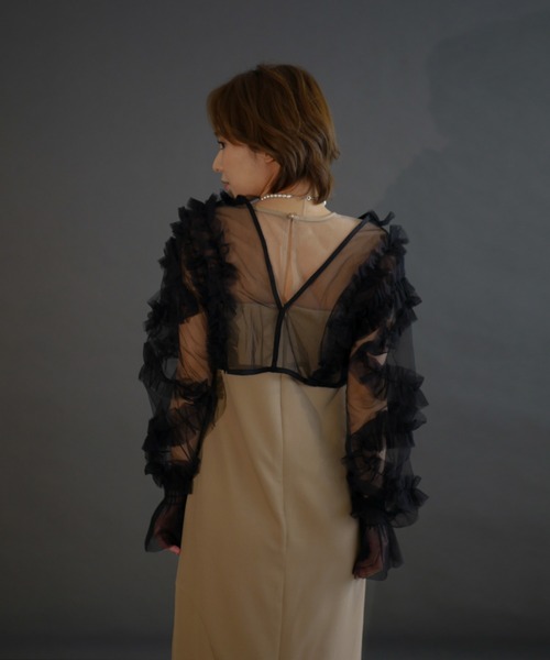 2way tule bolero dress（ドレス）｜My shawty（マイシャウ
