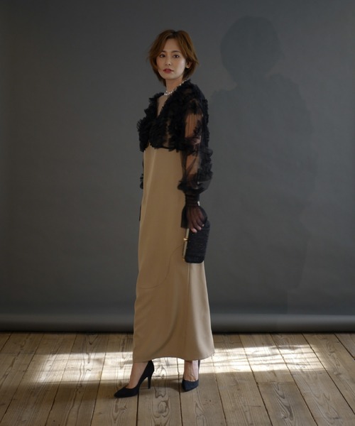 2way tule bolero dress（ドレス）｜My shawty（マイシャウ