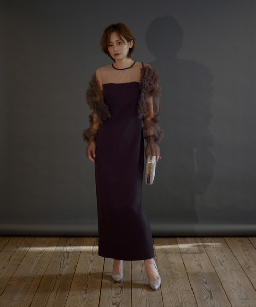スーツ・フォーマル・ドレス 2way tule bolero dress My shawty 2way tule bolero dress（ドレス）｜My shawty（マイシャウ