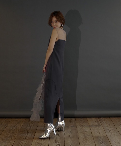 スーツ・フォーマル・ドレス 2way tule bolero dress My shawty 人気便利グッズ My shawty ドレス 2way tule bolero dress