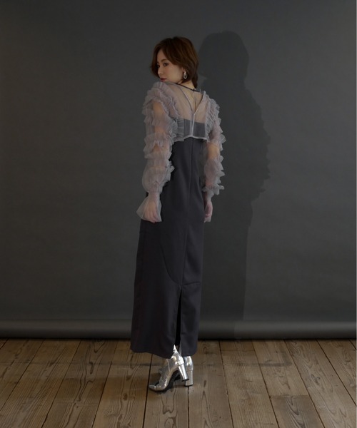 2way tule bolero dress（ドレス）｜My shawty（マイシャウ