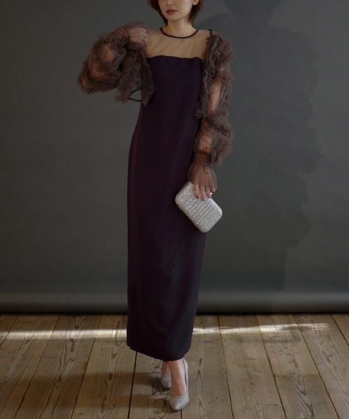 スーツ・フォーマル・ドレス 2way tule bolero dress My shawty 2way tule bolero dress（ドレス）｜My shawty（マイシャウ