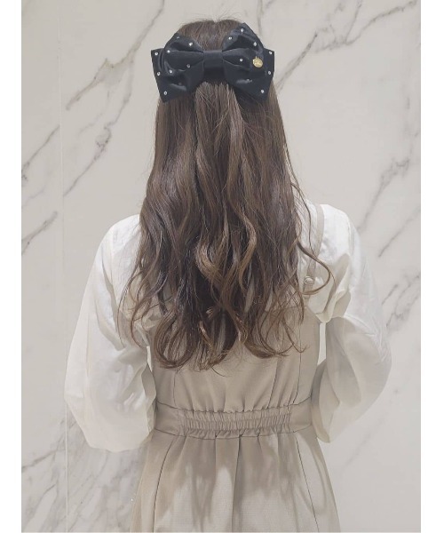 acca アッカ☆ラインストーン  バレッタ  ヘアアクセサリー  黒ヘアピン 多毛もロングヘアもミニクリップ しっかり留まります🫶 #acca