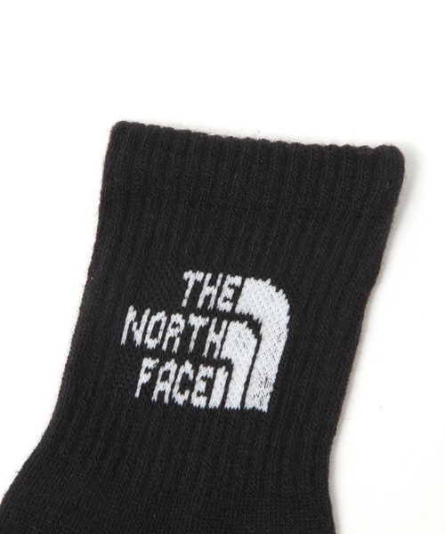 THE NORTH FACE(ザノースフェイス)の「【THE NORTH FACE(ザ・ノース・フェイス)】ロゴ3Pソックス(KIDS)(ソックス/靴下・キッズ・その他2/その他1/ブラック・LARGE/MEDIUM)」の10枚目の写真