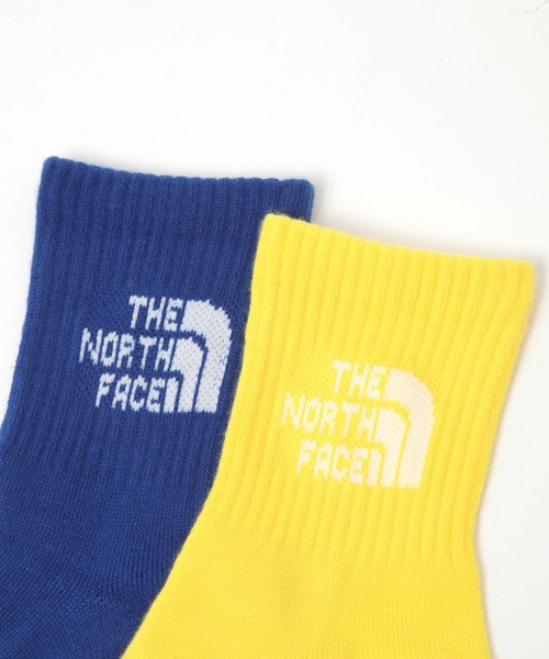 THE NORTH FACE(ザノースフェイス)の「【THE NORTH FACE(ザ・ノース・フェイス)】ロゴ3Pソックス(KIDS)(ソックス/靴下・キッズ・その他2/その他1/ブラック・LARGE/MEDIUM)」の6枚目の写真