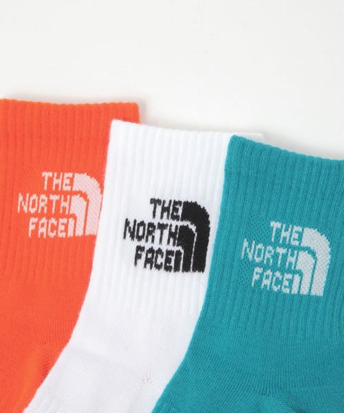 THE NORTH FACE(ザノースフェイス)の「【THE NORTH FACE(ザ・ノース・フェイス)】ロゴ3Pソックス(KIDS)(ソックス/靴下・キッズ・その他2/その他1/ブラック・LARGE/MEDIUM)」の7枚目の写真