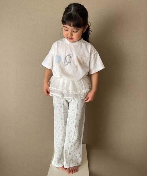 aBity select(アビティセレクト)の「【aBity select./アビティセレクト】アソート 3連モチーフ半袖Tシャツ(Tシャツ/カットソー・キッズ・ホワイト/ライトグレー/クリーム・120/110/100/90)」の6枚目の写真