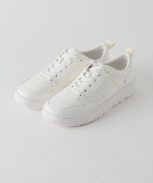 B.C STOCK（ベーセーストック）の「【KENBROS FOOTWEAR】別注 コートスニーカー（スニーカー・メンズ・ホワイト・27cm/26cm/28cm）」の2枚目の写真