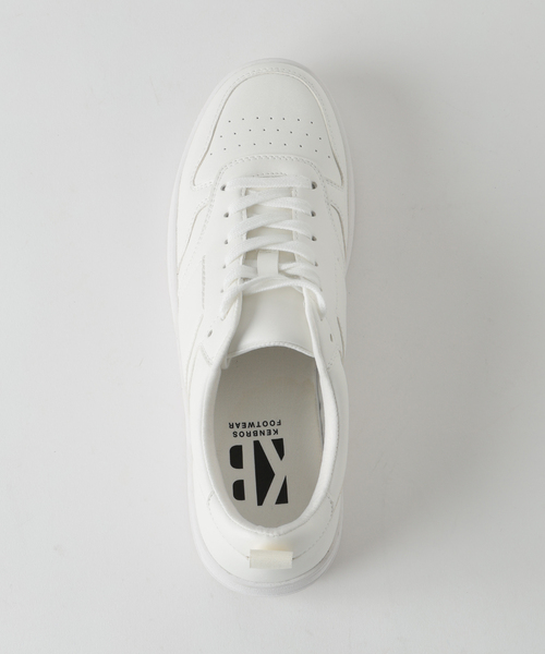 B.C STOCK（ベーセーストック）の「【KENBROS FOOTWEAR】別注 コートスニーカー（スニーカー・メンズ・ホワイト・27cm/26cm/28cm）」の5枚目の写真