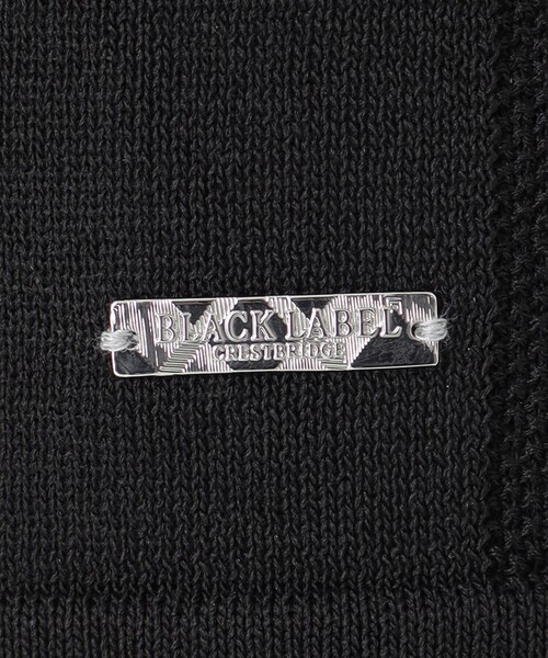 BLACK LABEL CRESTBRIDGE(ブラックレーベル・クレストブリッジ)の「ハイツイストシャドーチェックニットポロシャツ(ポロシャツ・メンズ・ホワイト系その他/ネイビー/ブラック・M/L)」の15枚目の写真
