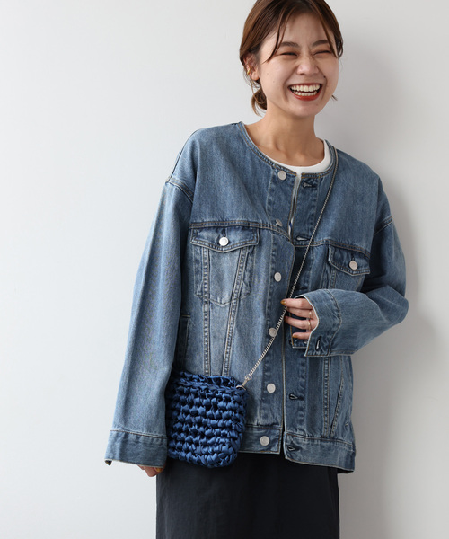 JOURNAL STANDARD relume（ジャーナルスタンダード　レリューム）の「《WEB限定追加14》デニムジャケット（デニムジャケット・レディース・ブルー・FREE）」の17枚目の写真