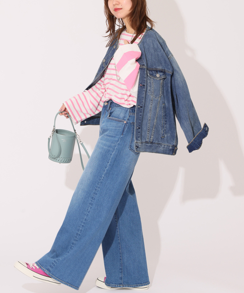 JOURNAL STANDARD relume（ジャーナルスタンダード　レリューム）の「《WEB限定追加14》デニムジャケット（デニムジャケット・レディース・ブルー・FREE）」の21枚目の写真