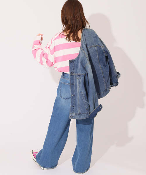 JOURNAL STANDARD relume（ジャーナルスタンダード　レリューム）の「《WEB限定追加14》デニムジャケット（デニムジャケット・レディース・ブルー・FREE）」の11枚目の写真