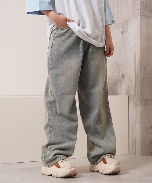 Orimi (オリミ) OVERLAP BAGGY DENIM デニム