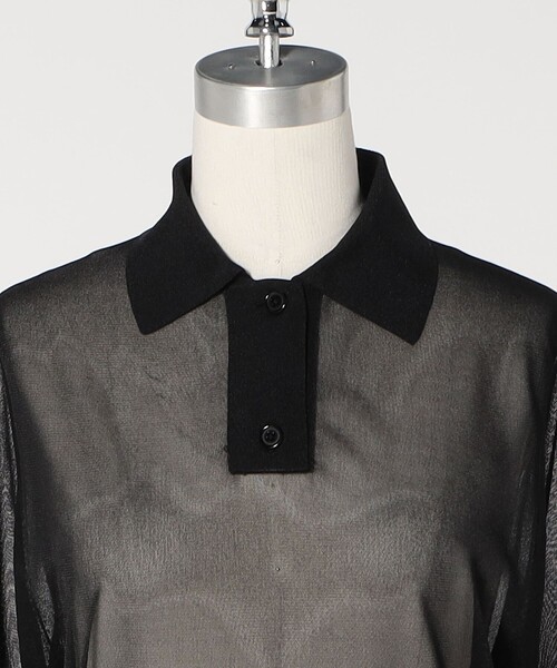 ロエフ　LOEFF シアープルオーバー　ブラック　2025夏 UNITED ARROWS｜<LOEFF>シアー プルオーバー | Rakuten Fashion