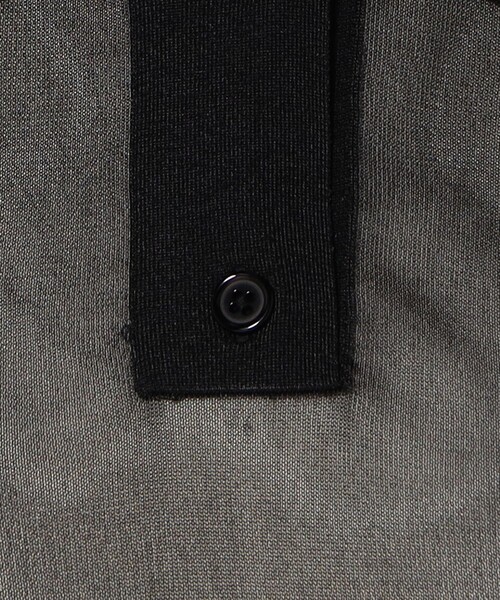 LOEFF（ロエフ）の「＜LOEFF＞シアー プルオーバー（ニット/セーター・レディース・ブラック/ホワイト・FREE）」の7枚目の写真