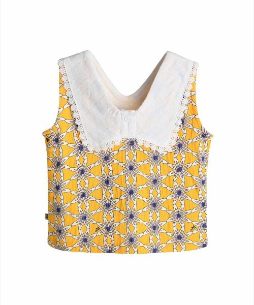 moimoln（モイモルン）の「ベティノースリーブ（Tシャツ/カットソー・キッズ・イエロー・140cm/130cm/120cm/110cm/100cm）」の3枚目の写真