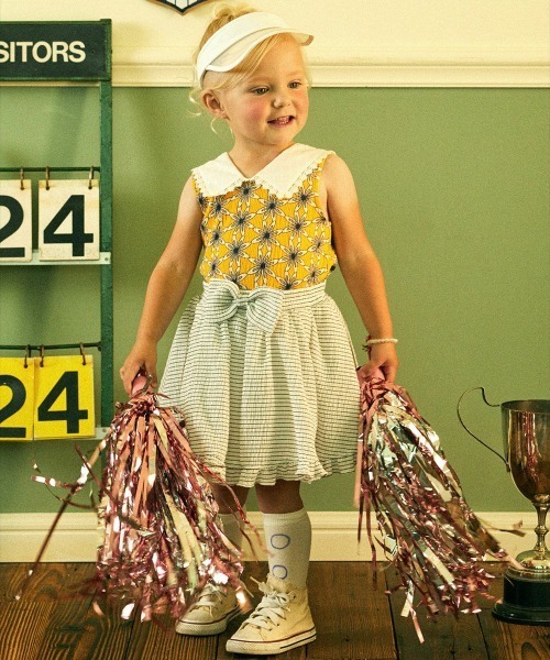 moimoln（モイモルン）の「ベティノースリーブ（Tシャツ/カットソー・キッズ・イエロー・140cm/130cm/120cm/110cm/100cm）」の2枚目の写真