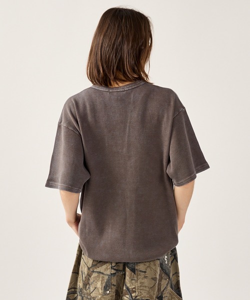 kutir 迷彩柄アソートヘンリーネックサーマル